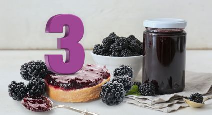 Con 3 ingredientes y en casa, prepara una exquisita mermelada de moras para tus desayunos