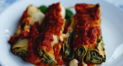 Canelones de espinaca, receta sencilla y deliciosa perfecta para el almuerzo