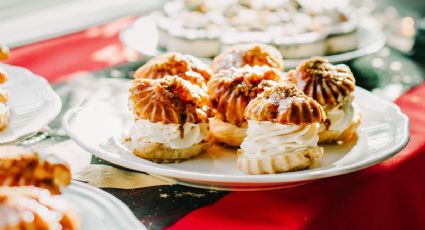 En 5 pasos y en casa, así puedes hacer profiteroles de chantilly