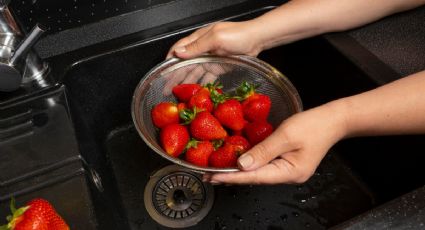 Dile adiós a lavar las fresas solo con agua: 2 maneras correctas de desinfectarlas