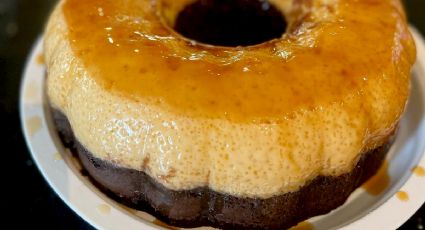 El delicioso chocoflan con palomitas de maíz perfecto para sorprender a tus invitados