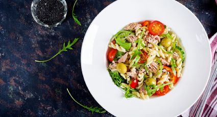 Receta fácil: Prepara la mejor ensalada de atún con pasta