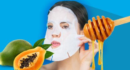 Mascarilla casera para aclarar la piel de forma natural con miel y papaya