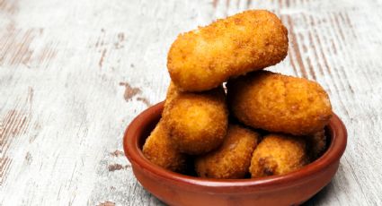 Croquetas de patatas rellenas de queso: receta saludable para preparar en minutos