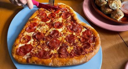 ¿Listo para el 14 de febrero? Sorprende a tu pareja con una pizza de corazón