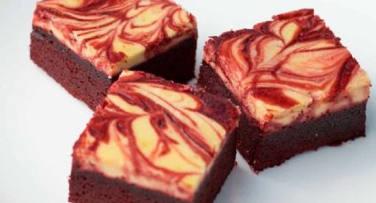 Prepara un brownie red velvet junto a tu pareja y celebren San Valentín