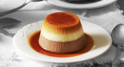 ¿Flan de dos chocolates? Así lo puedes preparar con 6 ingredientes