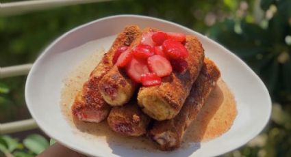 Postre fácil: Prepara unos rollitos de pan francés en solo 15 minutos