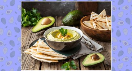 Cena gourmet en minutos: Hummus de aguacate, tu nuevo receta saludable favorita