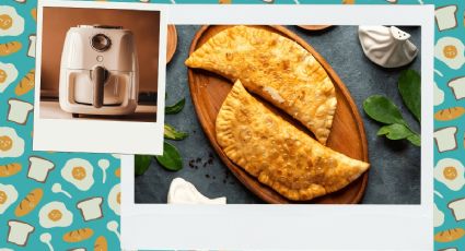 Desayuno saludable y rápido: Empanadas de huevo y espinaca en la freidora de aire