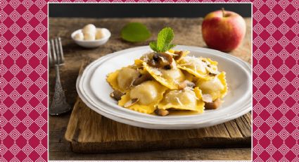 Cocina gourmet en casa: Raviolis de manzana y champiñones con queso de anacardos