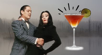 Saborea un daiquiri negro, una bebida que Morticia Addams bebería