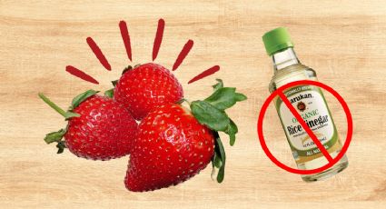 ¿Por qué no hay que desinfectar las fresas con vinagre?