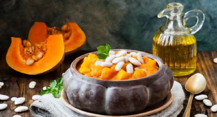 Receta de otoño: Disfruta de la temporada de calabaza con el guiso de alubias blancas y vino rancio