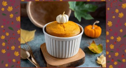 ¡Sabor otoñal en minutos! Pastel de calabaza en el microondas