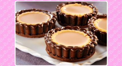 Flan casero: Dale un giro a este postre típico con las tartitas de amaranto y chocolate