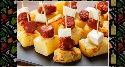 Aperitivos: Cambia la receta de la tortilla de patatas y prepara estos pinchos con chorizo