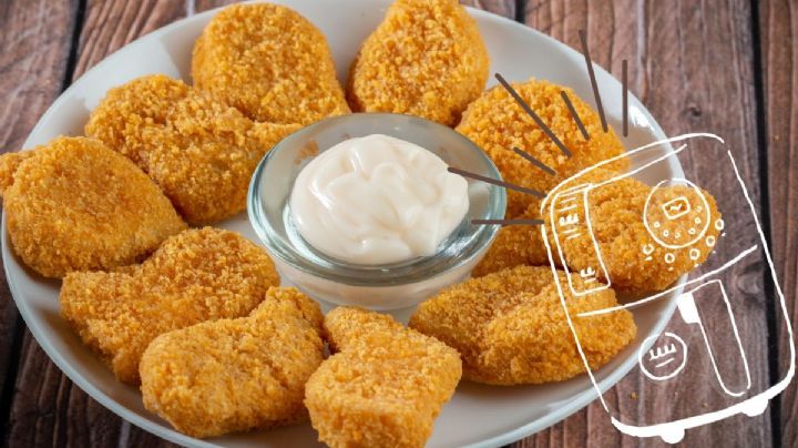 Nuggets en freidora de aire: así puedes preparar esta sencilla y práctica receta