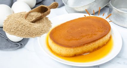 Saborea un flan casero usando la quinoa como ingrediente principal