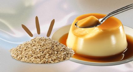 ¿Cómo hacer un flan de avena casero? Sin huevo, sin horno y sin lácteos