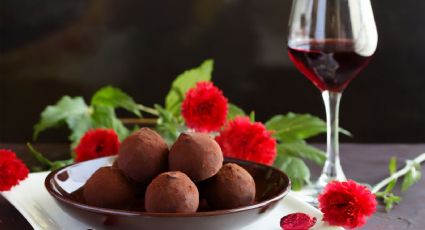 Delicia en 5 ingredientes: Trufas de chocolate y vino tinto