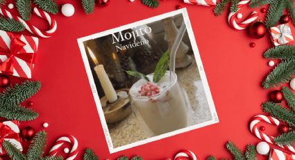 Transforma la tradicional receta de mojito y dale un toque navideño