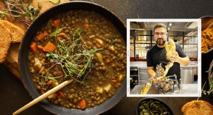 Chef Dani García revela el TRUCO para hacer las lentejas con chorizo MÁS cremosas