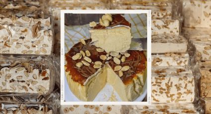 Tarta de queso con cacahuate, el postre de Navidad sabor turrón que te encantará