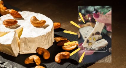 Turrón de queso brie, la receta más fácil para tu cena de navidad