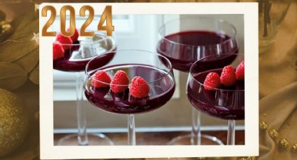 Dale un toque elegante a la cena de Año Nuevo con la receta de gelatina de vino tinto