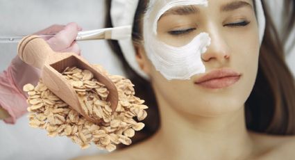 Mascarilla facial de avena y yogur para tener piel perfecta sin puntos negros