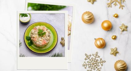 Sorprende a toda tu familia durante la cena de Navidad con esta ensaladilla rusa