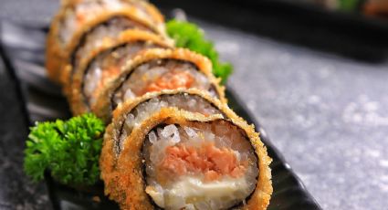 Prepara un sushi empanado con esta increíble receta