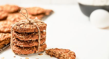 Postre fácil: Prepara estas galletas saludables usando únicamente 2 ingredientes