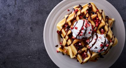 Receta vegana: De esta manera puedes preparar unos ricos waffles sin huevo