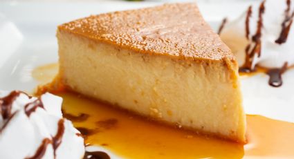 Receta de la abuela: Así puedes preparar un rico flan de queso crema sin horno