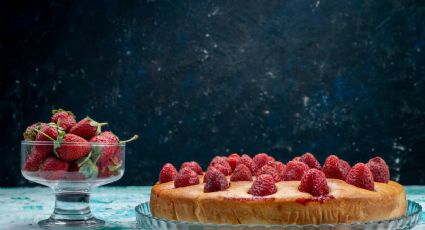 ¿Aburrido de la tarta de manzana? Prueba esta receta con frambuesas y sorpréndete con su sabor