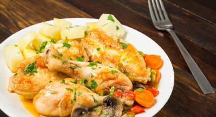 Receta de la abuela: Así puedes preparar un rico pollo guisado con verduras