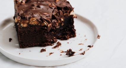 Prepara un brownie saludable con alubias negras en 20 minutos