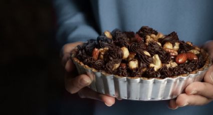 Haz la tarta de chocolate MÁS BARATA Y SANA con 2 ingredientes de cocina