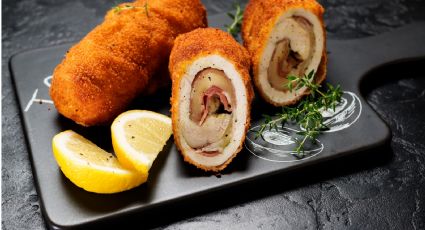 Prepara los mejores Cordon Bleu de manera muy sencilla usando tu freidora de aire