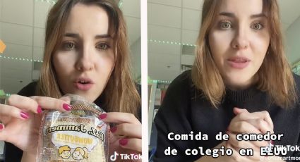 ¡No es comida! Maestra española se vuelve viral tras exponer almuerzo de estudiantes en EE.UU