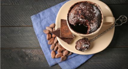 Postre saludable: Prepara un rico mug cake de chocolate en microondas con esta sencilla receta