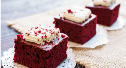 Postre saludable: Esta es la mejor receta para preparar una tarta de red velvet sin azúcar