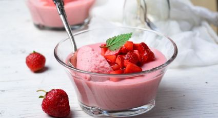 Postre sencillo: Prepara un rico mousse de fresa con esta increíble receta