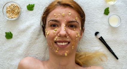 ¿Cómo eliminar el acné de la cara rápido? Haz esta mascarilla de avena, plátano y leche para piel grasa