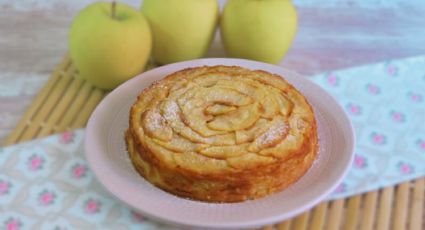 Pastel invisible: Prepara esta jugosa tarta usando manzana y avena