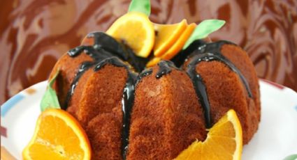 Postre para diabéticos: Prepara este bizcocho de naranja y chocolate sin azúcar