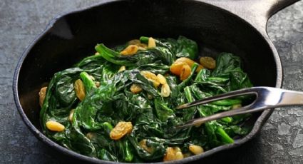 Receta saludable: disfruta de unas ricas espinacas a la catalana, ¡sencillas de preparar!
