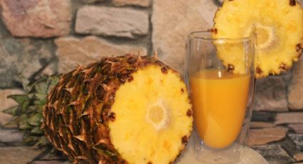 Desinflama el vientre con este delicioso y saludable batido de piña, ¡te damos la receta!